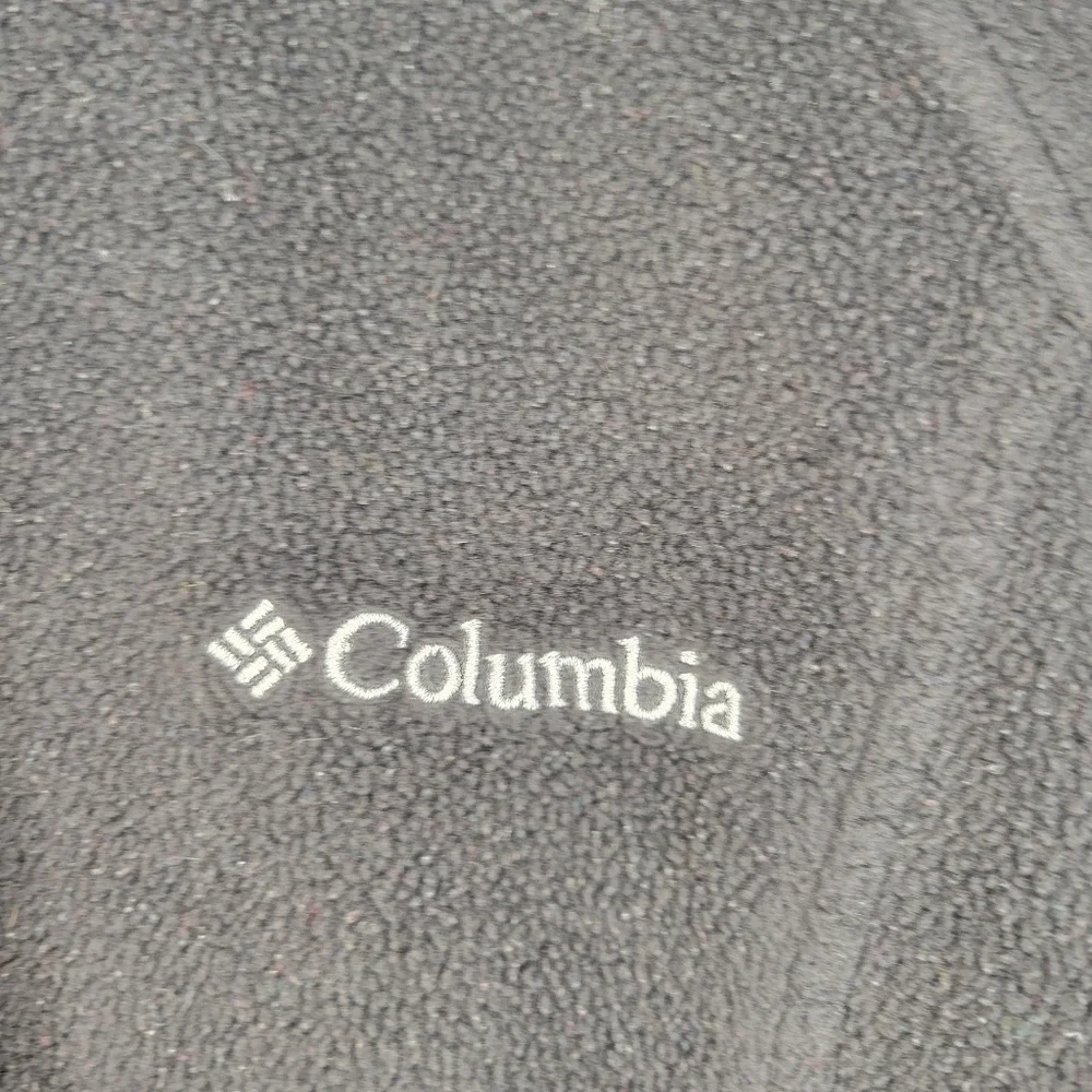 Columbia Black Fleece Full-Zippered Jacket Sz Med